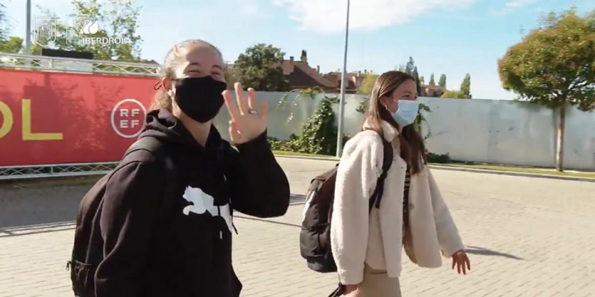 Las internacionales españolas llegan a la Ciudad del Fútbol