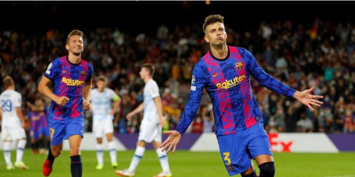 Piqué, 14 goles como Ronaldinho