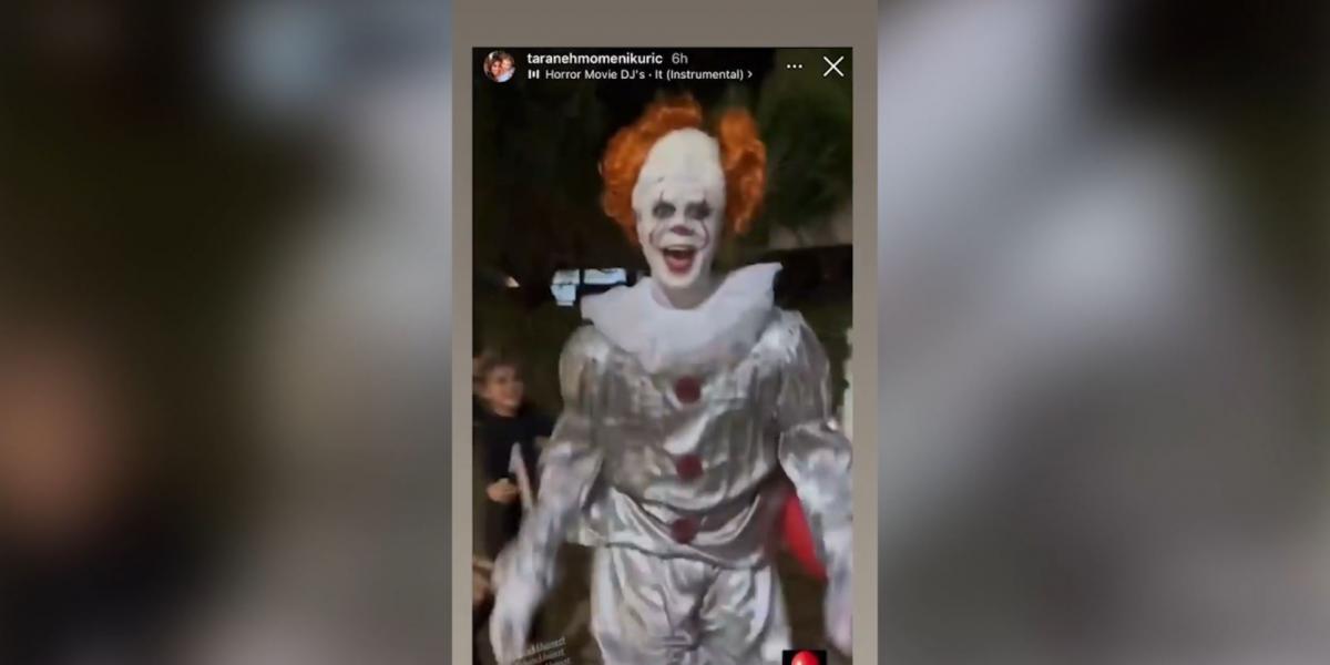 Piqué y Busquets, en la fiesta de Halloween de Kluivert