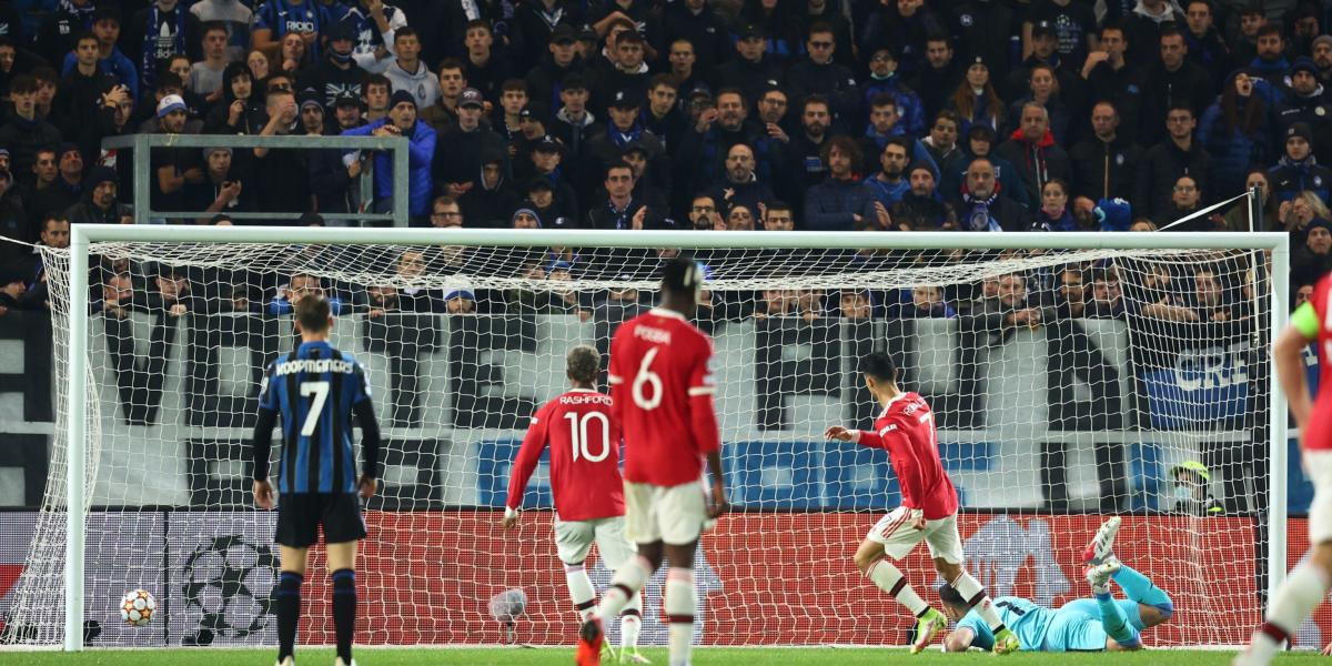 Cristiano vuelve a rescatar al United ante el Atalanta en el 91