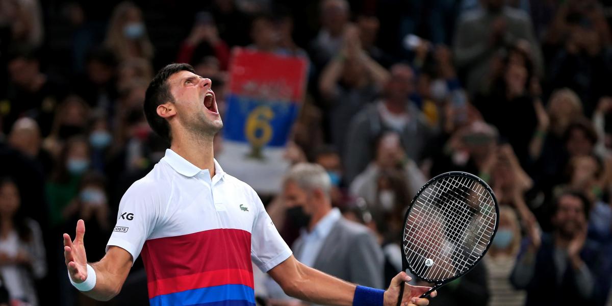 Djokovic: Es increíble, supero al ídolo de mi infancia