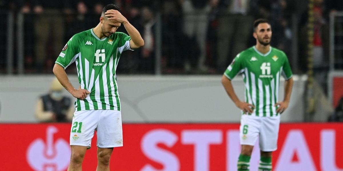 El Betis pierde en una semana casi tanto como en diez meses