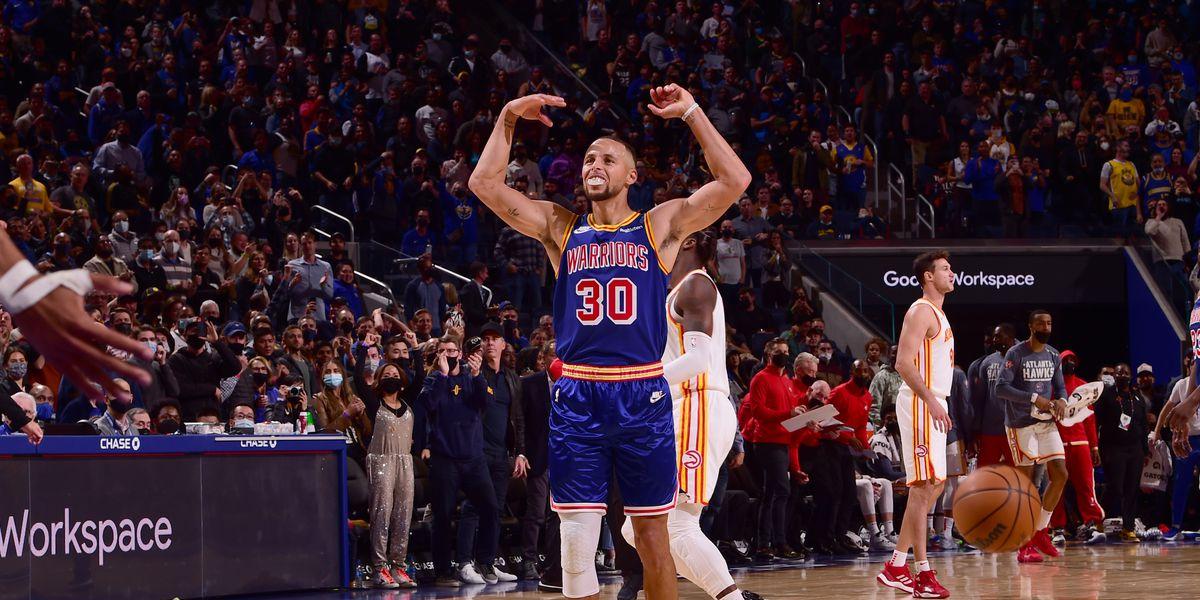 Un Curry colosal barre a Atlanta Hawks con 50 puntos