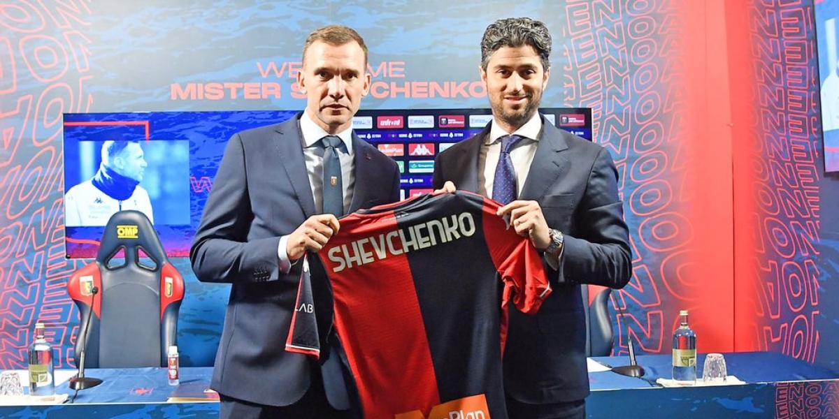 Shevchenko: El Génova me ha prometido refuerzos en enero