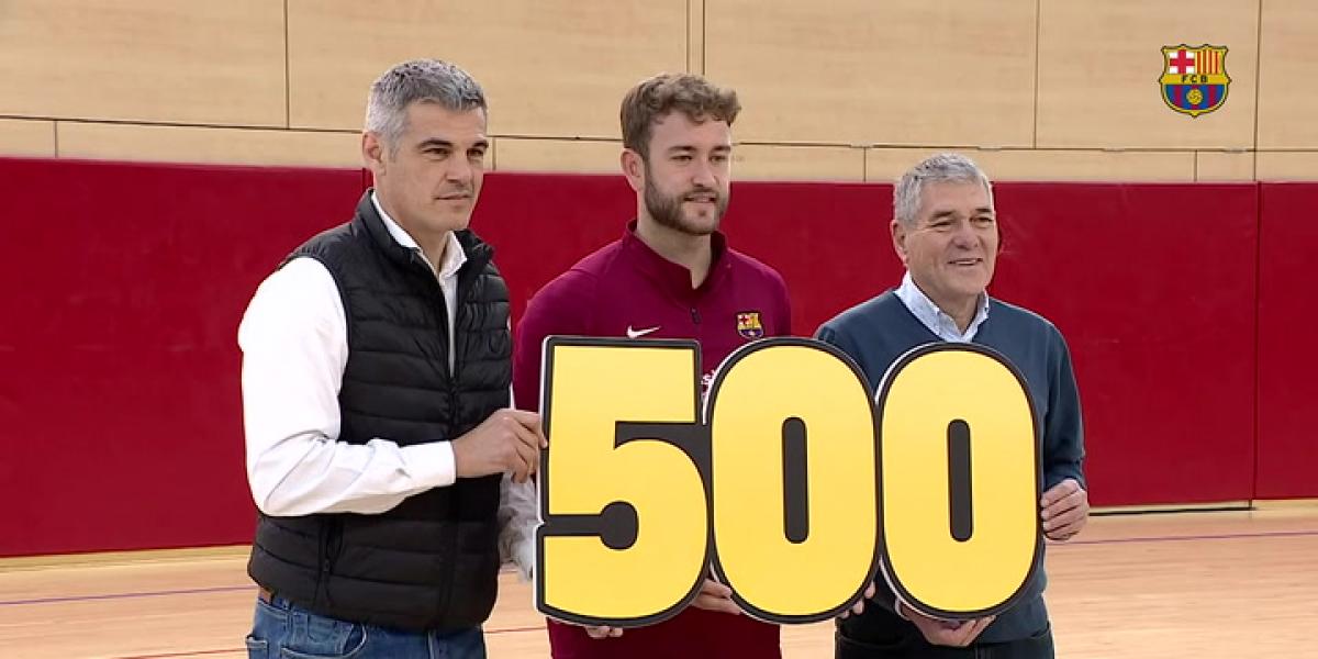 El Barça jugará ante el Kielce su partido 500 en competición europea