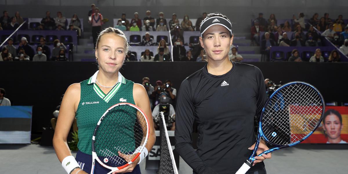 Garbiñe Muguruza se cita con la enrachada Kontaveit y con la historia