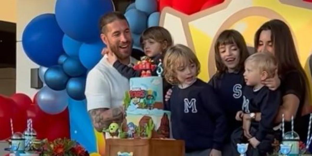 La gran fiesta del cumpleaños de uno de los hijos de Sergio Ramos y Pilar Rubio