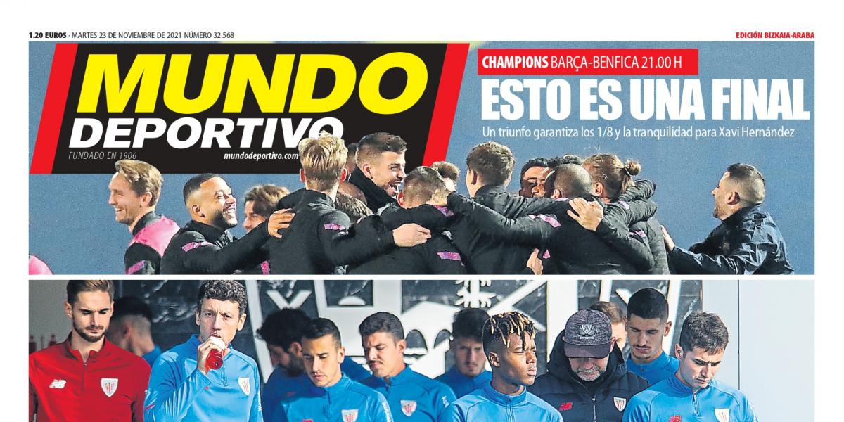 Portada de MD Bizkaia-Araba de hoy martes