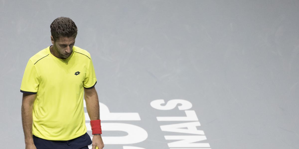 Quiroz atribuye su derrota al saque y la experiencia de Feliciano López