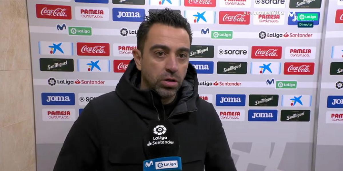 Xavi: Estos tres puntos son agua bendita
