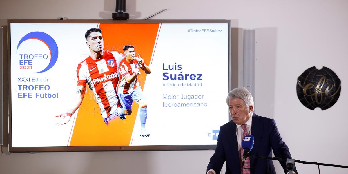 Cerezo: Luis Suárez ha sido una gran alegría para todos los atléticos