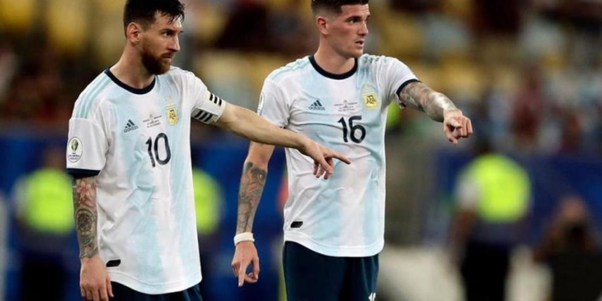 De Paul le mandó un sorprendente mensaje a Messi por su Balón de Oro