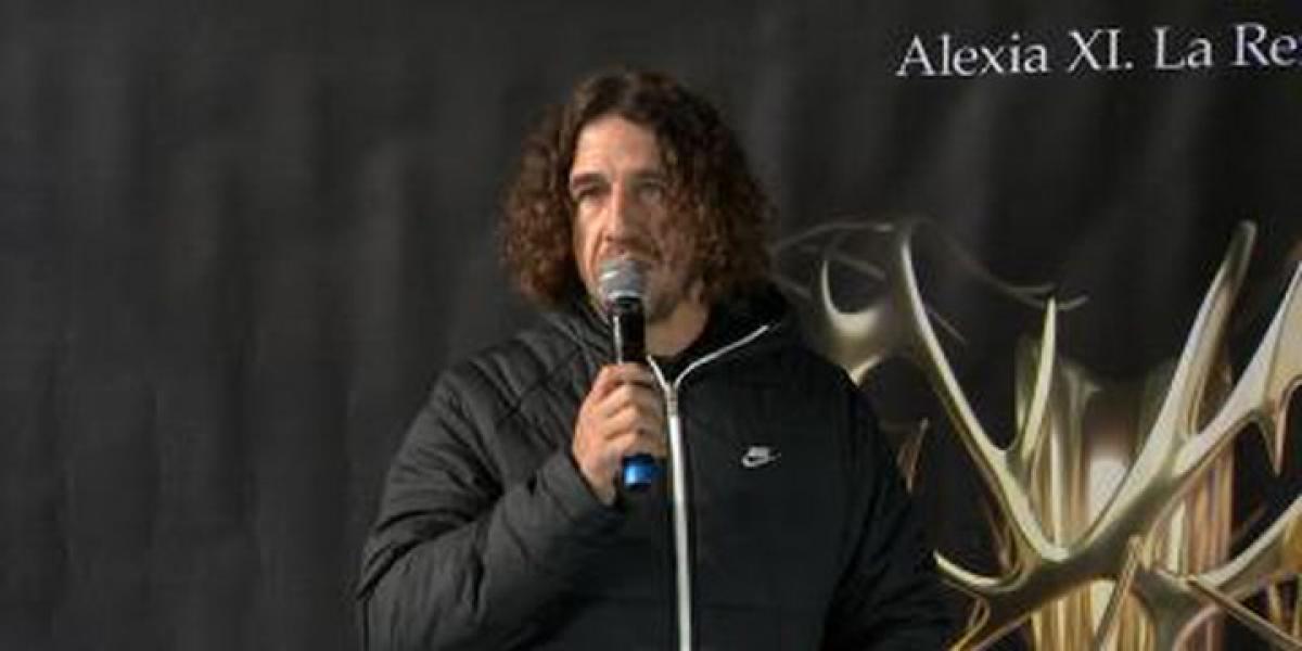 Puyol dice estar muy contento de que sus hijas tengan referentes como Alexia