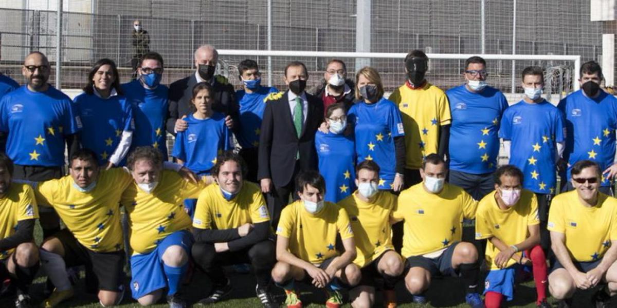 Butragueño y Del Bosque participan en el Día de las Personas con Discapacidad