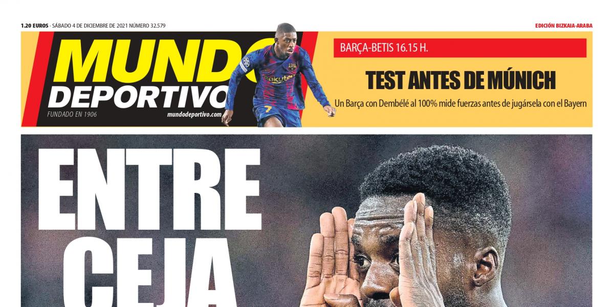 Portada de MD Bizkaia-Araba de hoy sábado