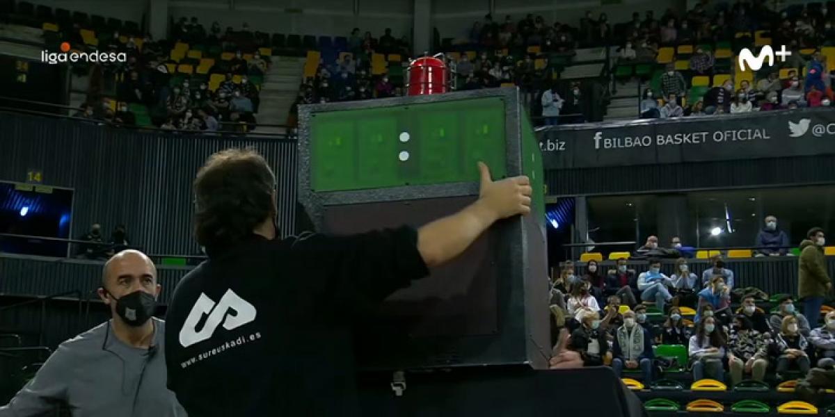 El partido entre el Surne Bilbao y el Río Breogán, suspendido