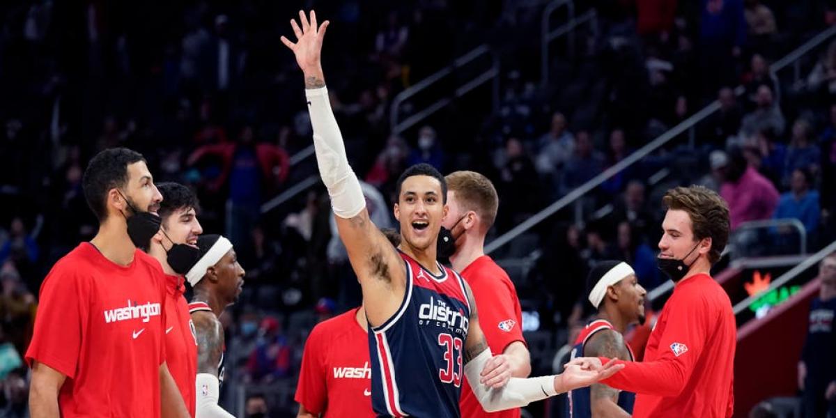 Un triple de Kuzma sella el triunfo de Washington en la prórroga ante Detroit