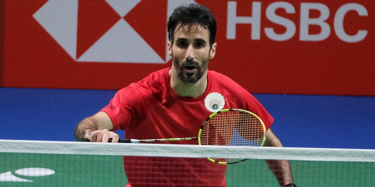 Pablo Abián revalida el oro en bádminton en los Juegos Mediterráneos