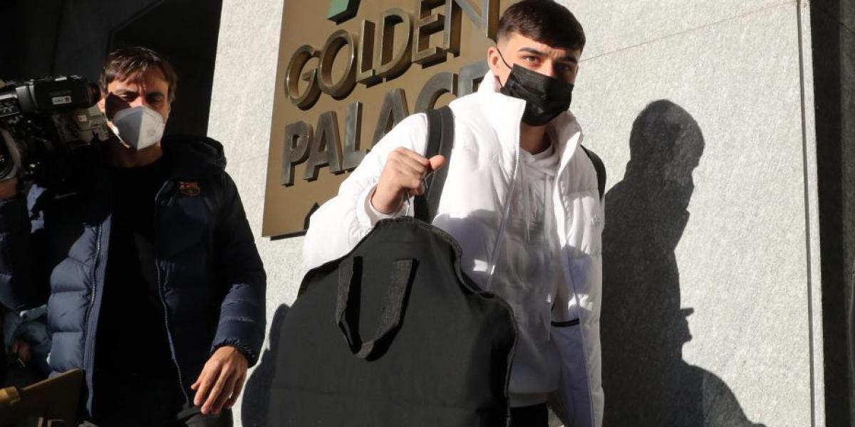 Pedri y Martens, en Turín para recibir el Golden Boy y el Golden Woman