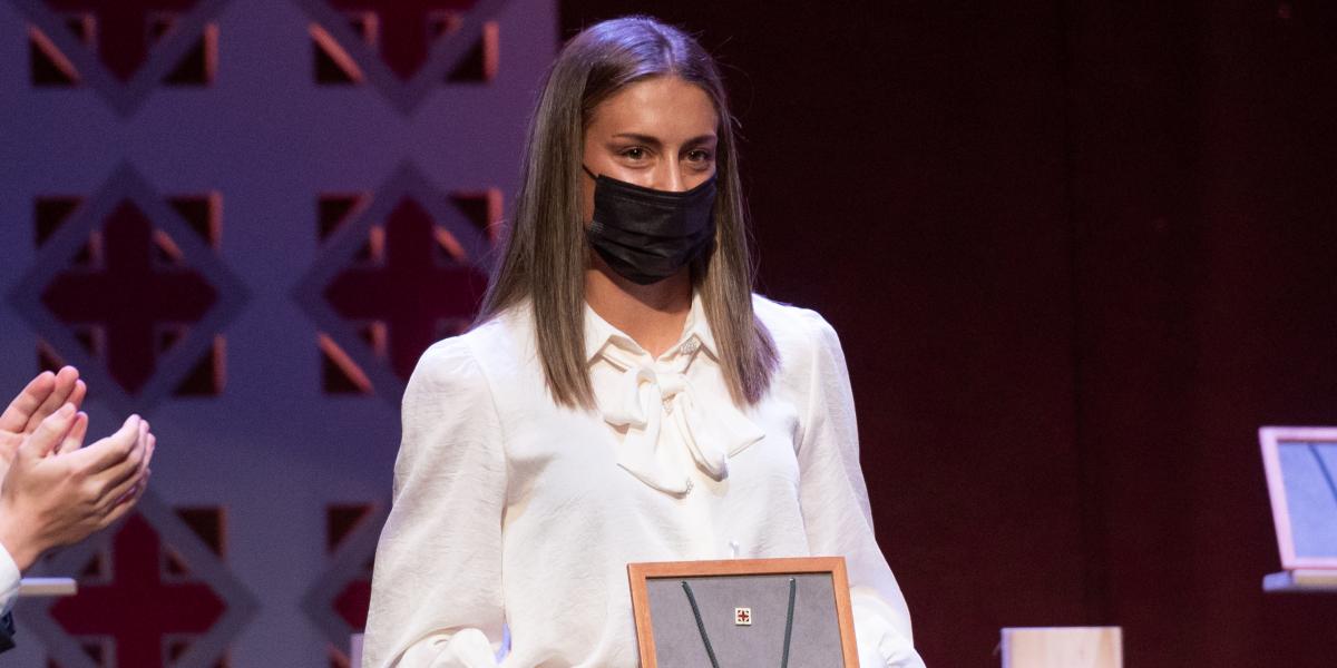Alexia Putellas recoge la Creu de Sant Jordi