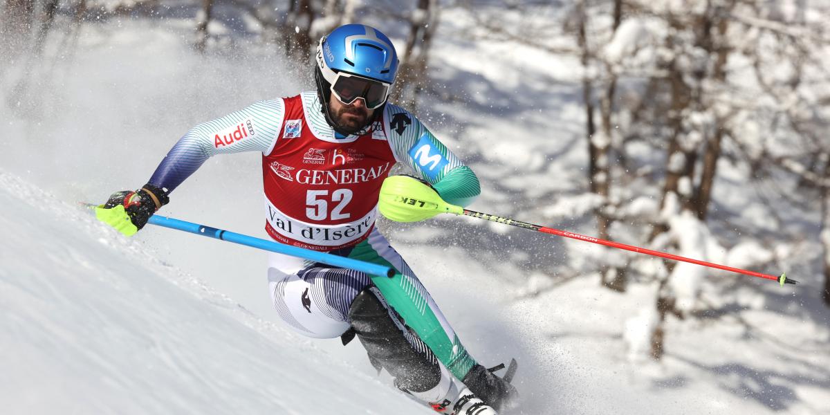 Las imágenes de Quim Salarich, 15º en slalom en Val dIsère de la Copa del Mundo