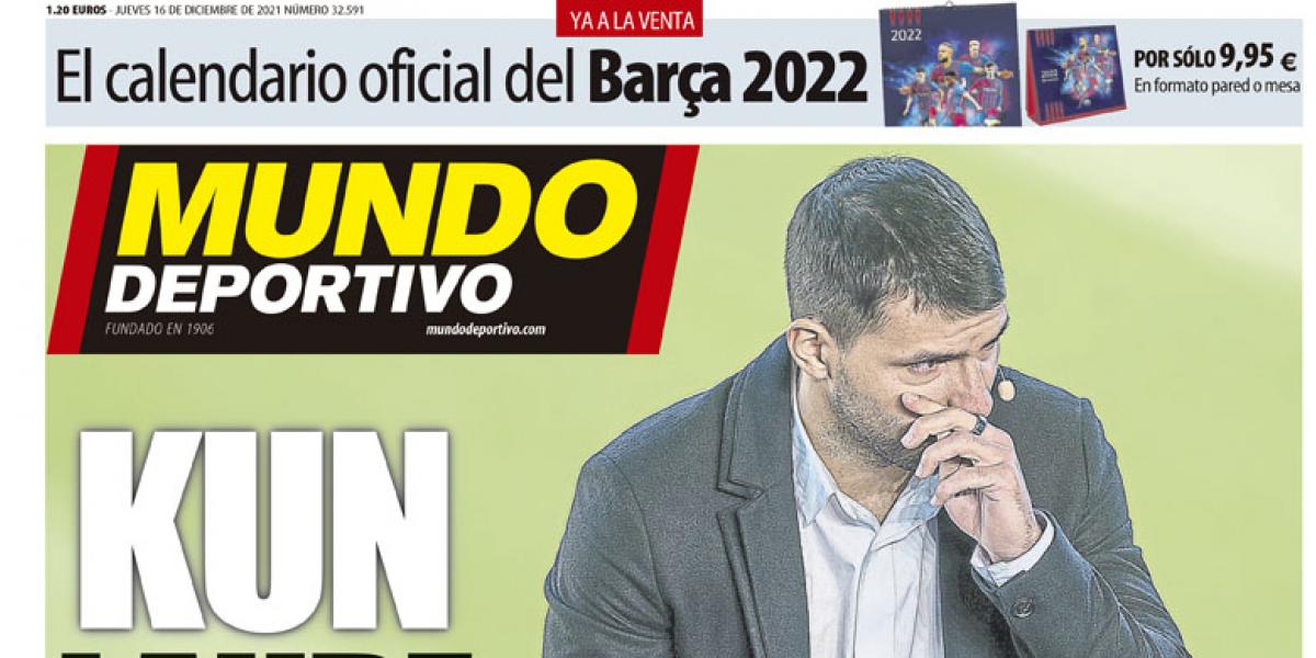 Portada de Mundo Deportivo del jueves 16 de diciembre de 2021