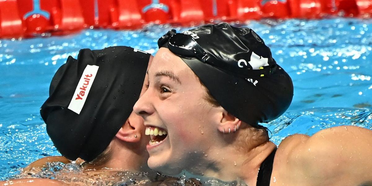 La canadiense Tessa Cieplucha, campeona del mundo de 400 estilos
