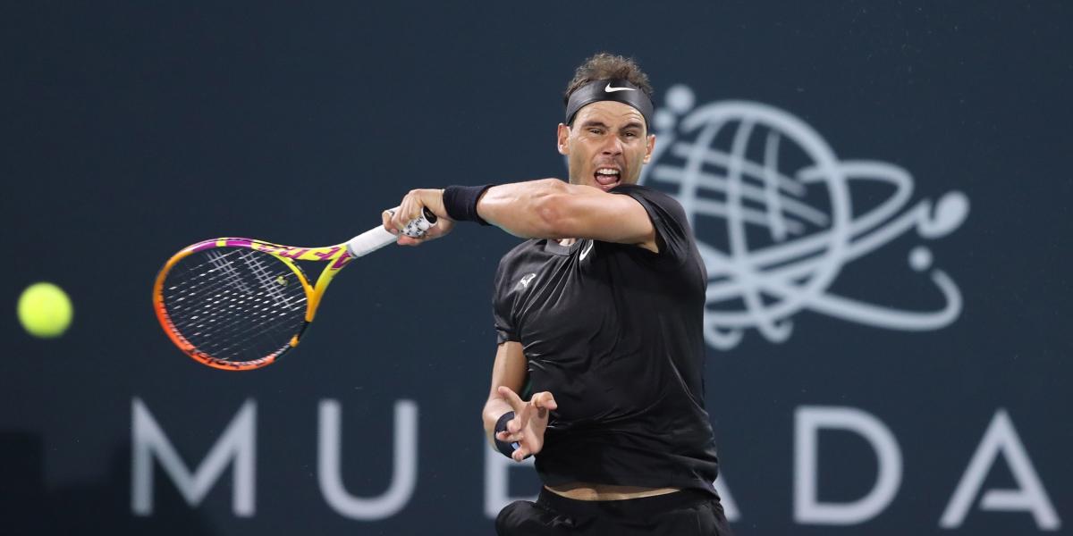 Nadal - Shapovalov, en directo | Torneo de exhibición de Abu Dabi de tenis