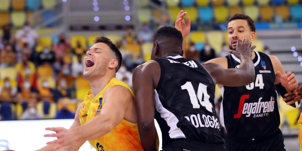 100-80: El Gran Canaria toma oxígeno ante el Bolonia