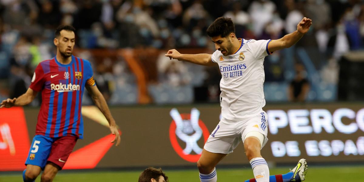 Asensio explica su ausencia en la final de la Supercopa de España