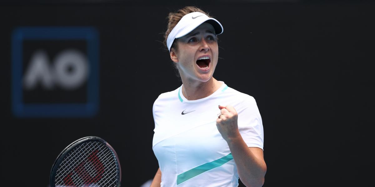 Las favoritas Svitolina y Bencic abren la edición femenina con victoria