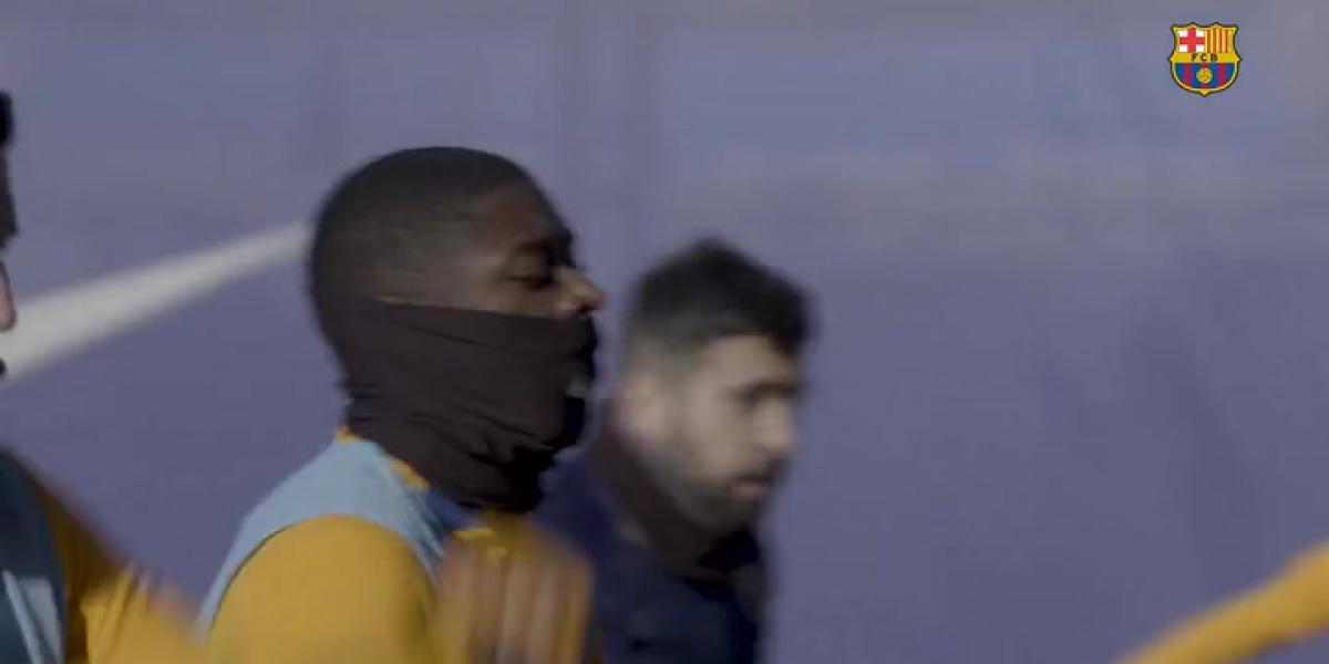 Once de gala por fin del Barça en Bilbao