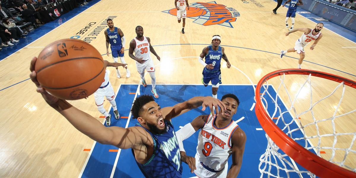Los Timberwolves asaltan el Madison