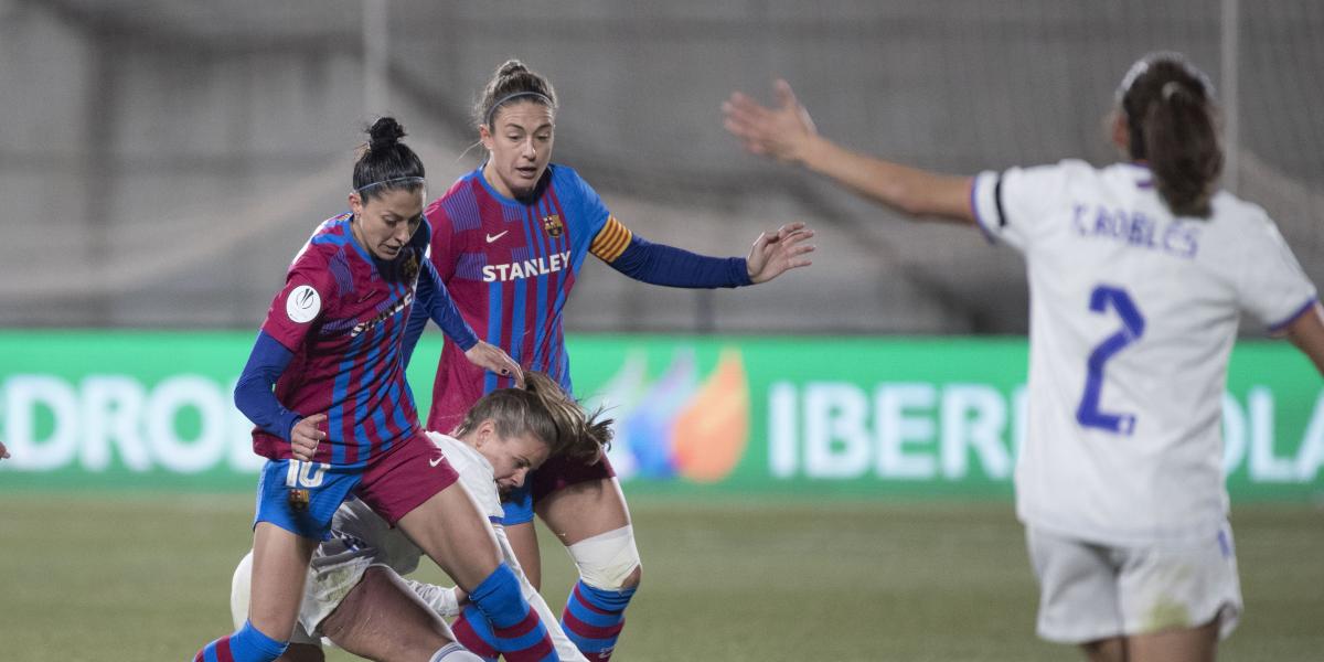 Alexia Putellas no jugó infiltrada contra el Real Madrid