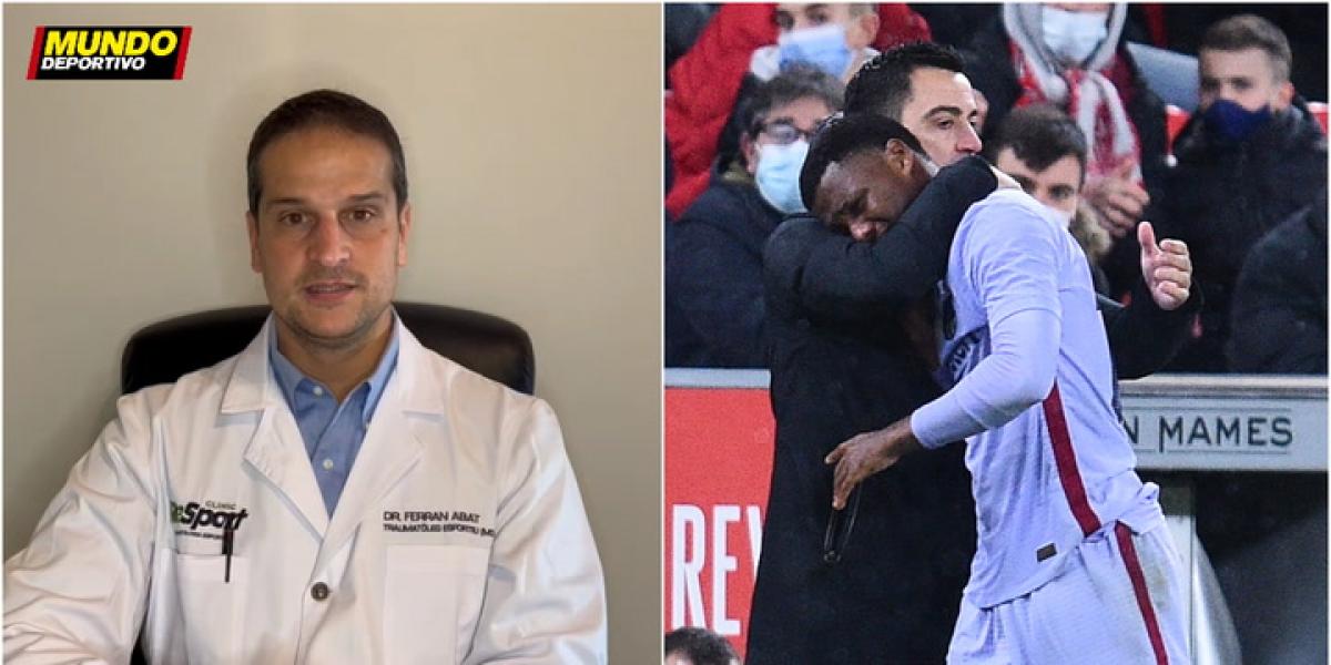 El tiempo de baja que puede estar Ansu Fati