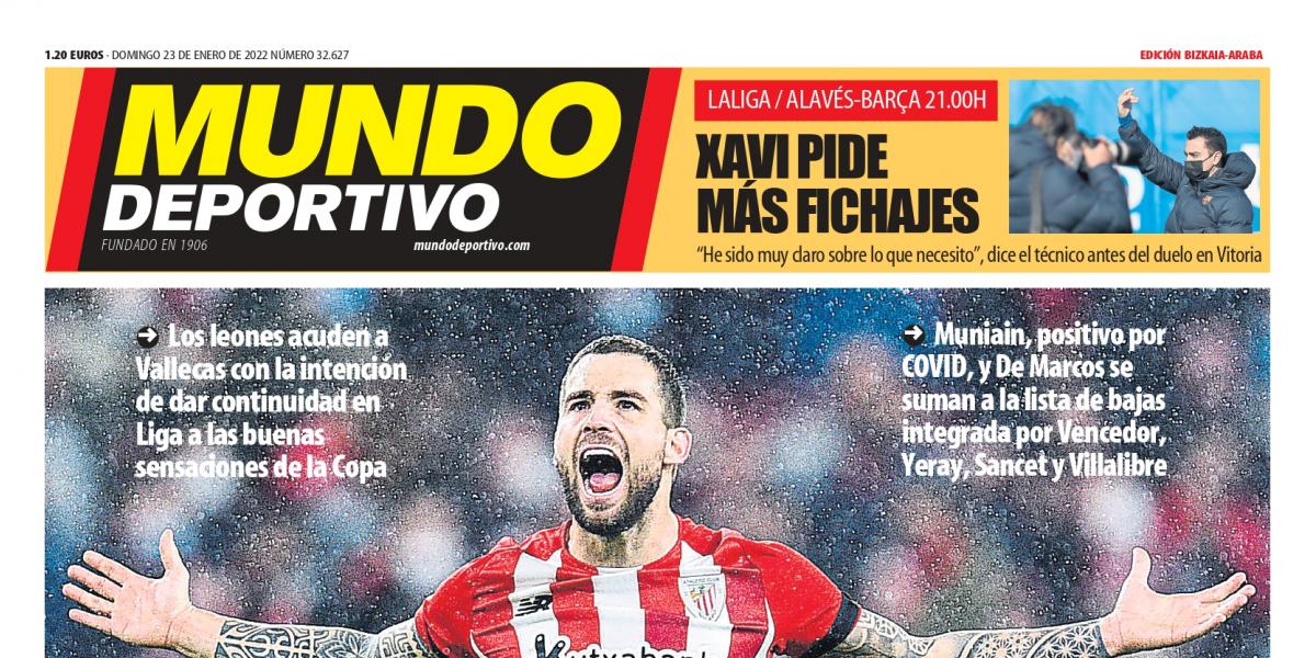 Portada MD Bizkaia-Araba de hoy domingo