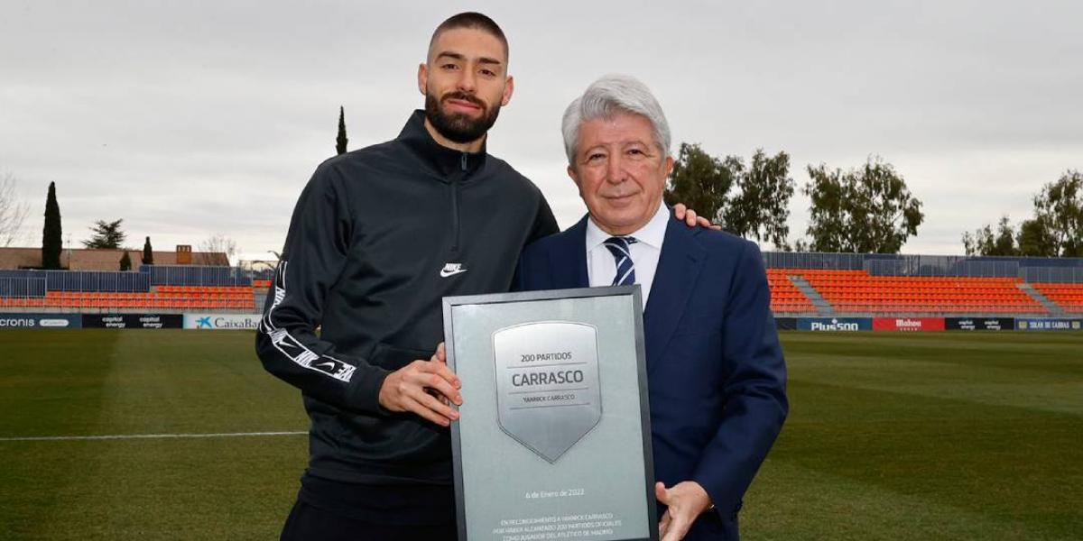 Reconocimiento a Carrasco en su mejor momento