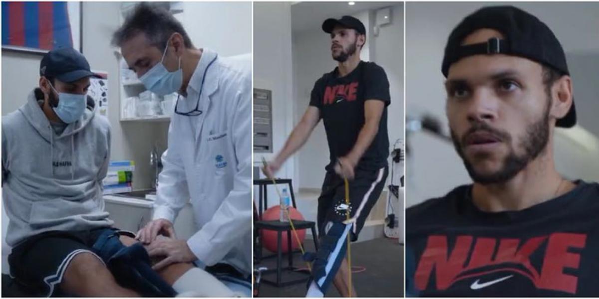 Este es mensaje motivador que ha querido compartir Braithwaite: Un gran ejemplo de superación