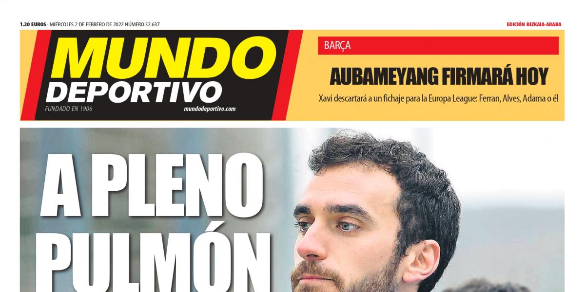 Portada MD Bizkaia-Araba de hoy miércoles