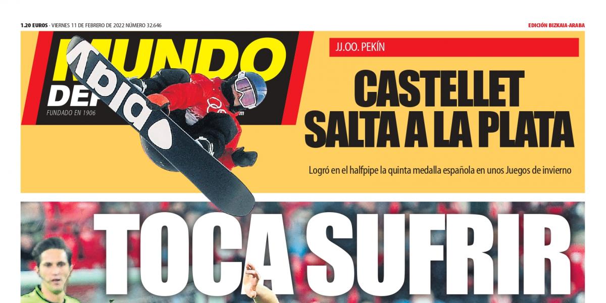 Portada MD Bizkaia-Araba de hoy viernes