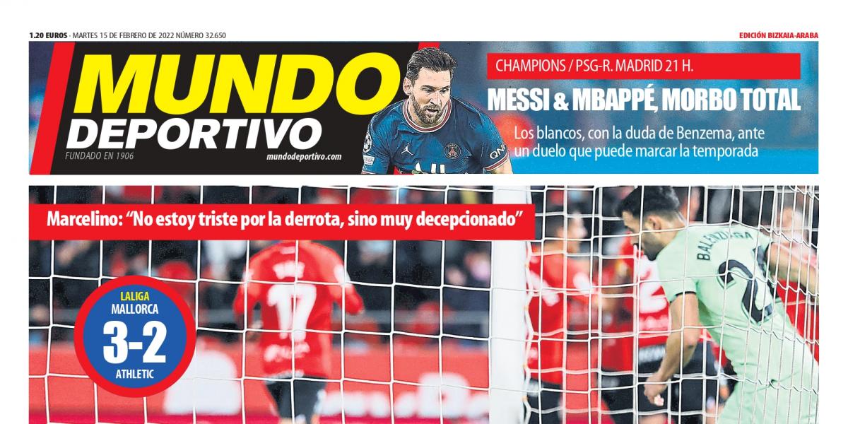 Portada de MD Bizkaia-Araba de hoy martes
