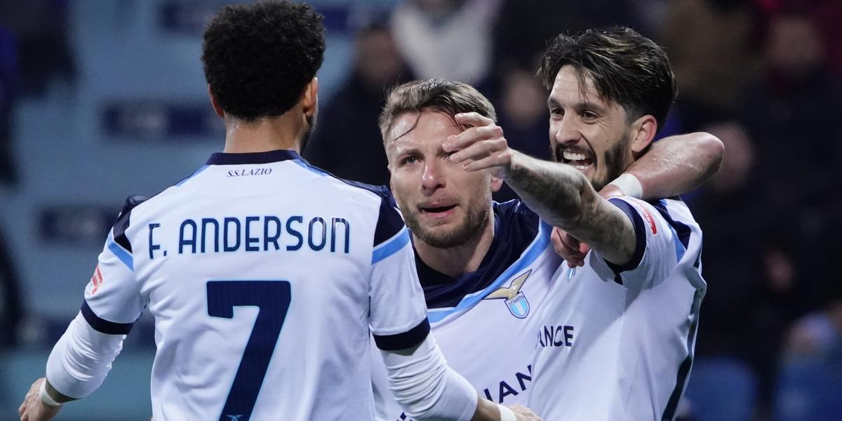 El Lazio se pasea y gol histórico de Immobile (0-3)
