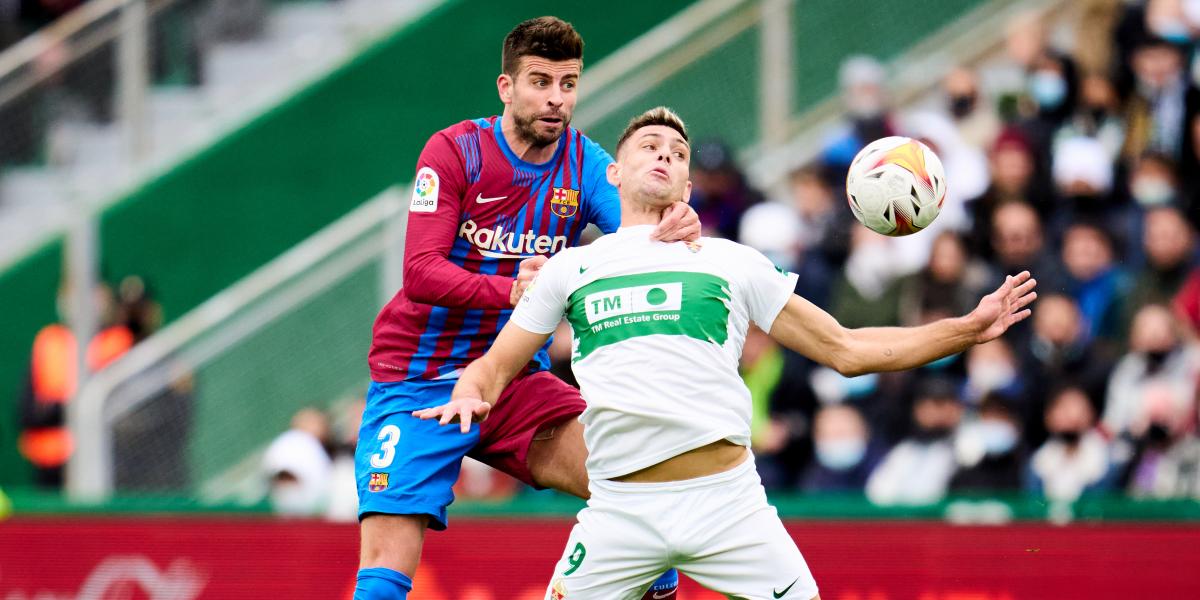 Histórico Piqué: 600 partidos con el Barça