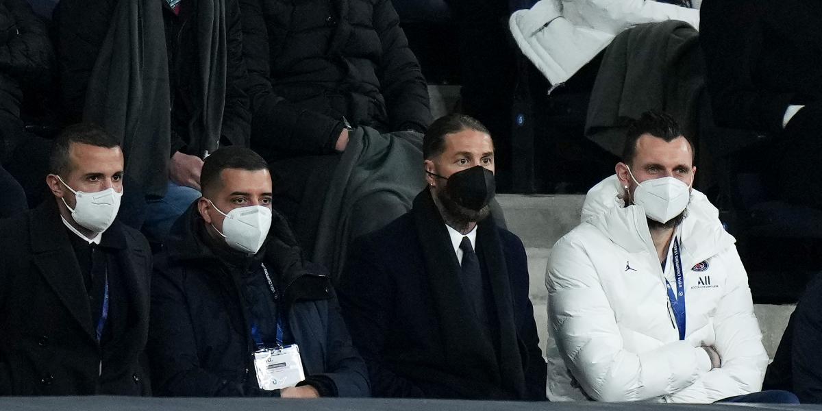 Sergio Ramos pasó desapercibido en el Santiago Bernabéu