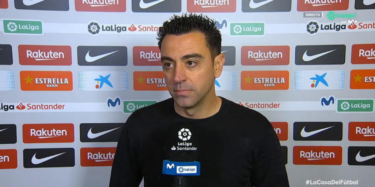 Xavi: Es un gran partido que nos da moral y confianza