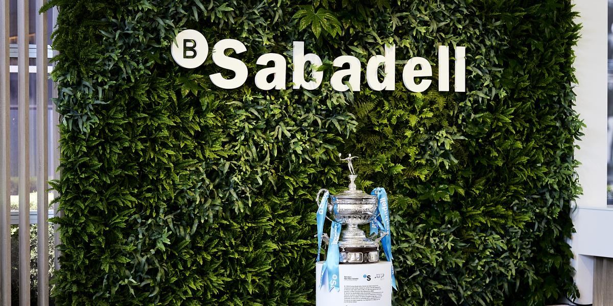 Banco Sabadell renueva su apuesta por el torneo Conde de Godó