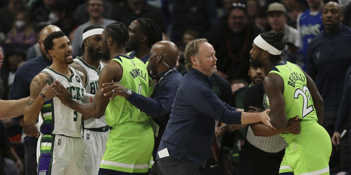 Los Wolves tiran de mala leche para cargarse a unos Bucks sin Anteto