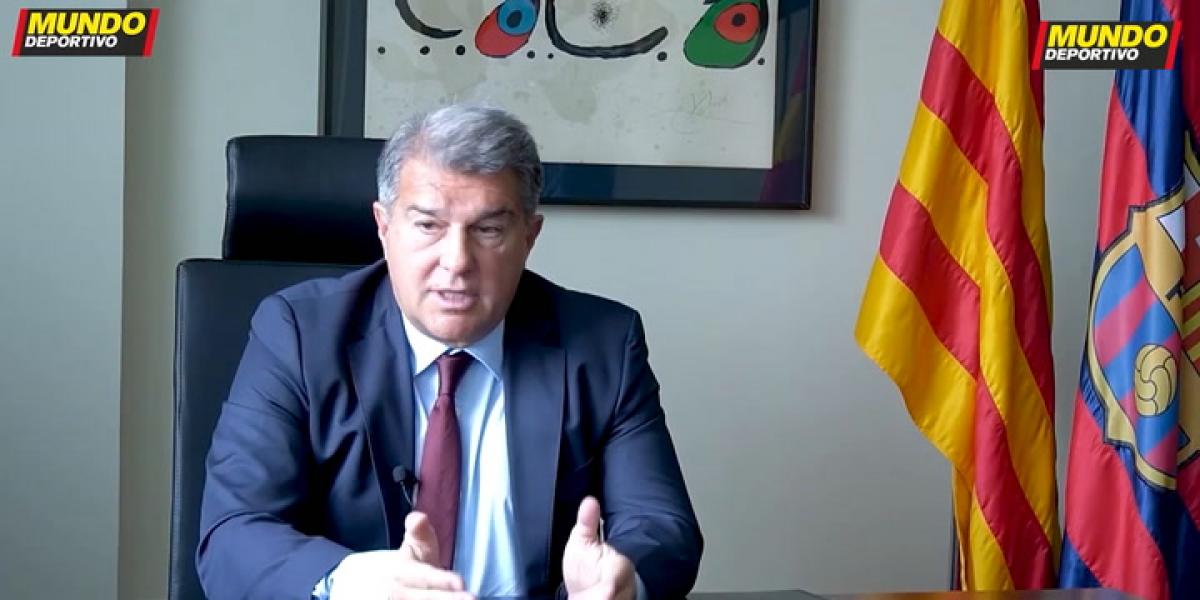 Laporta: No tenemos noticias de que Dembélé quiera continuar