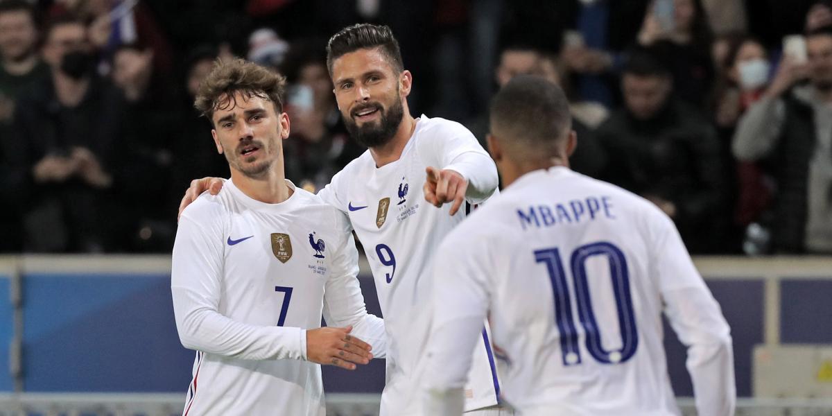 Grupo asequible para Mbappé y Benzema, con Dinamarca como vieja conocida