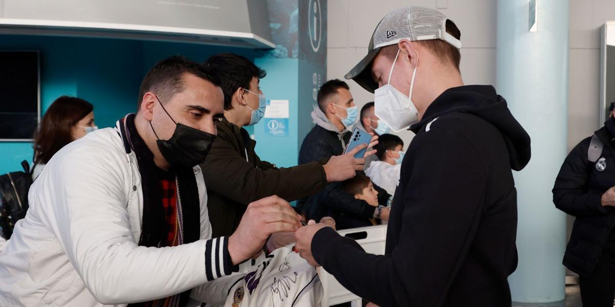 El Real Madrid ya está en Vigo